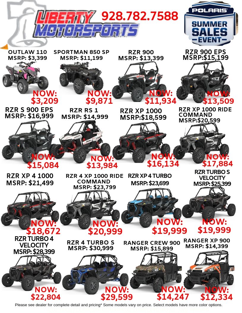 In Store Specials Liberty Motorsports Yuma Arizona